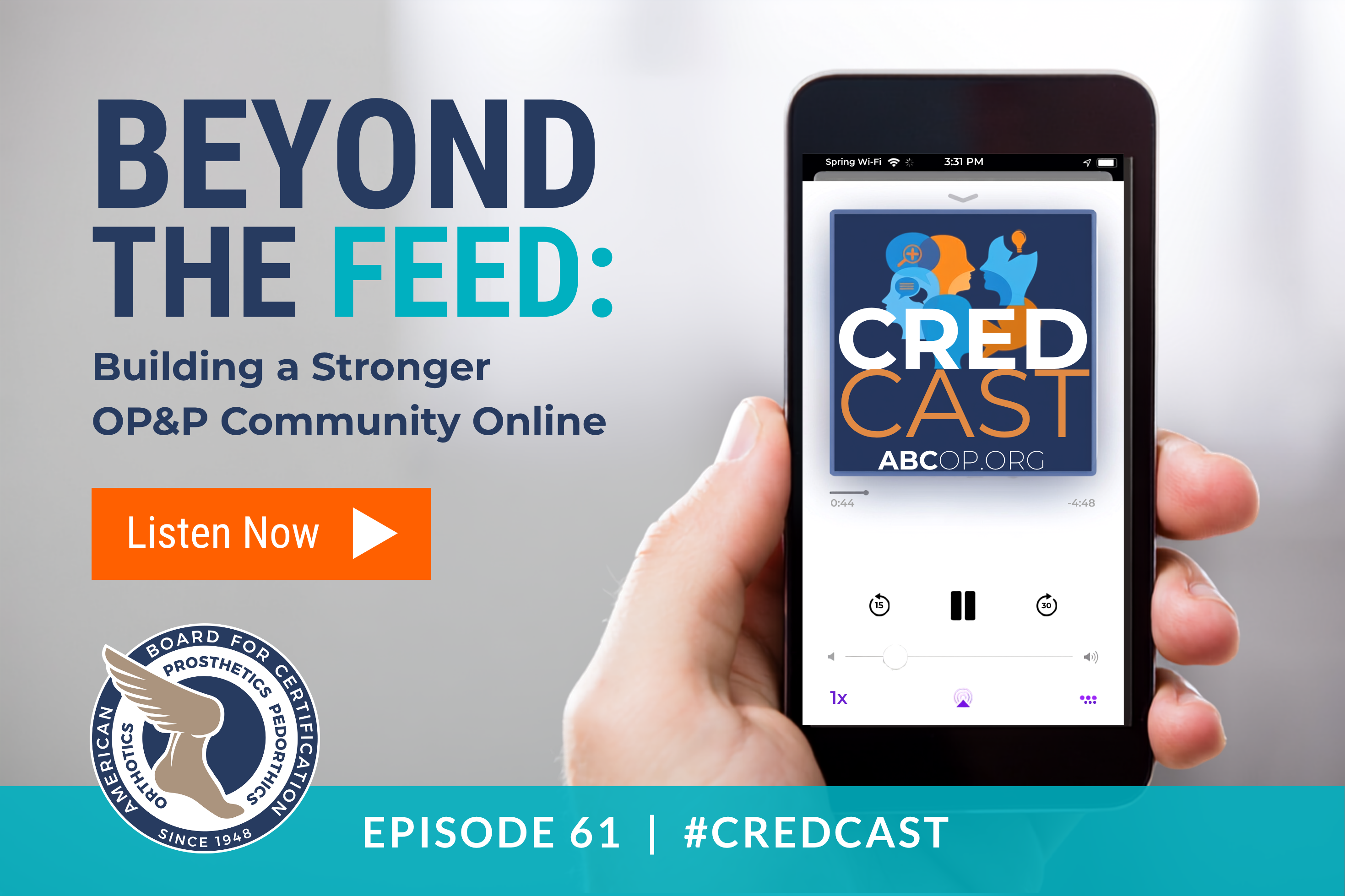 CredCast Episode 61 Beyond the Feed: Building a Stronger OP&P Community Online